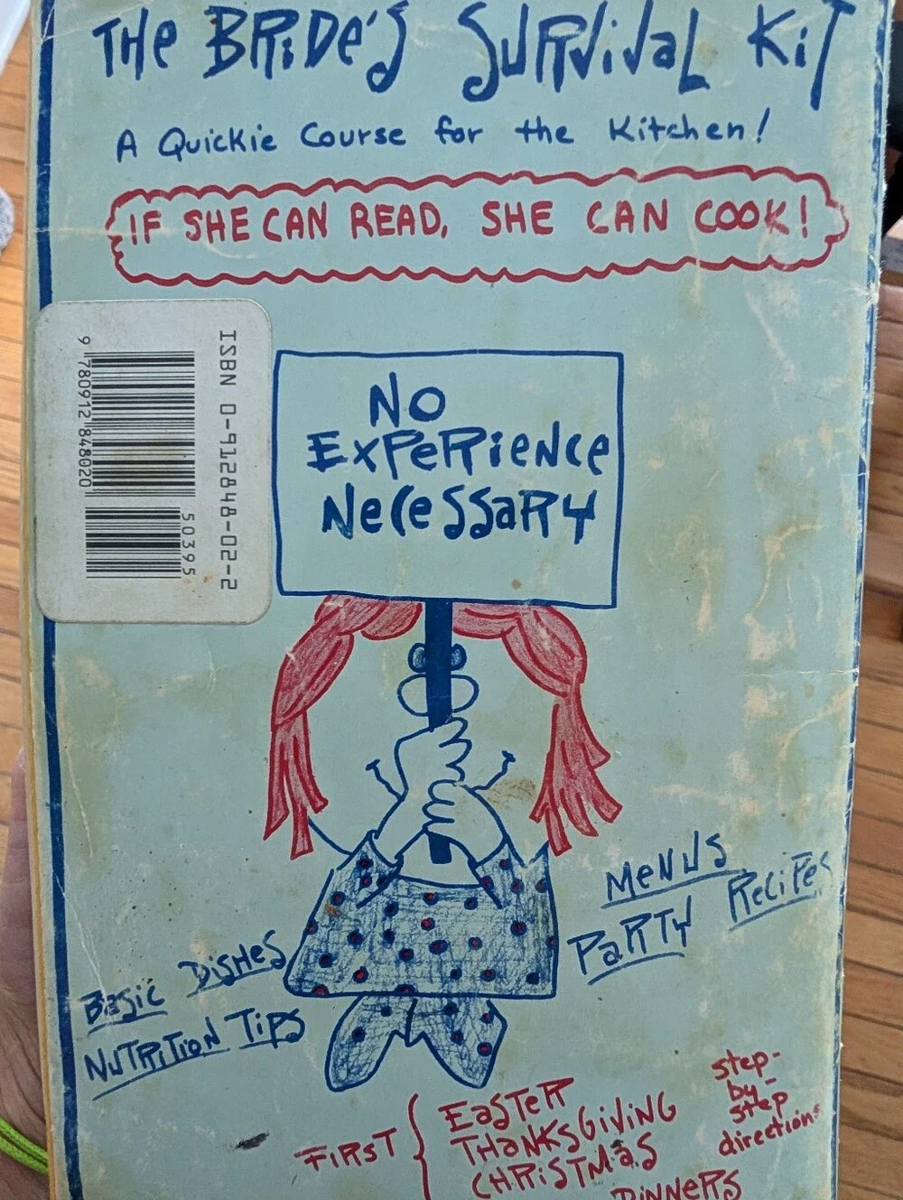 Vintage Cooking Book: The Bride's Survival Kit